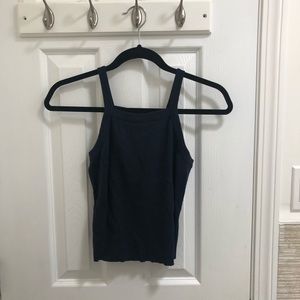 Brandy Melville navy halter top